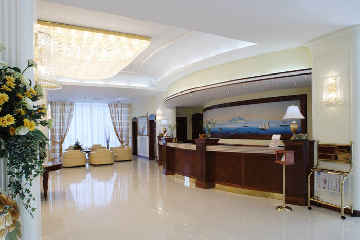 Tiberio Palace Hotel Neapel Interior foto